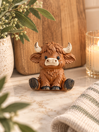 Highland Cow Towelcharm