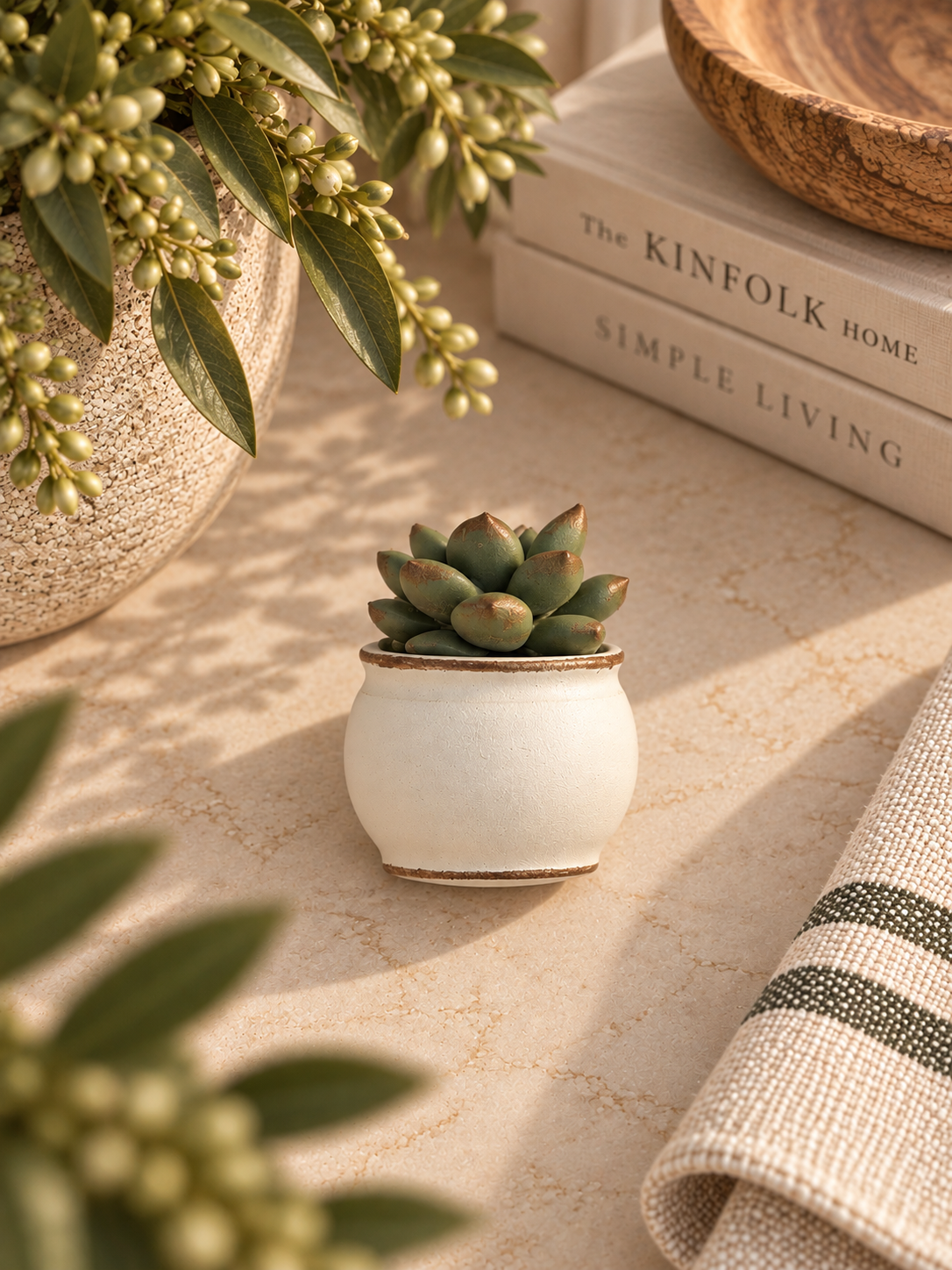 Jade Succulent Magnet