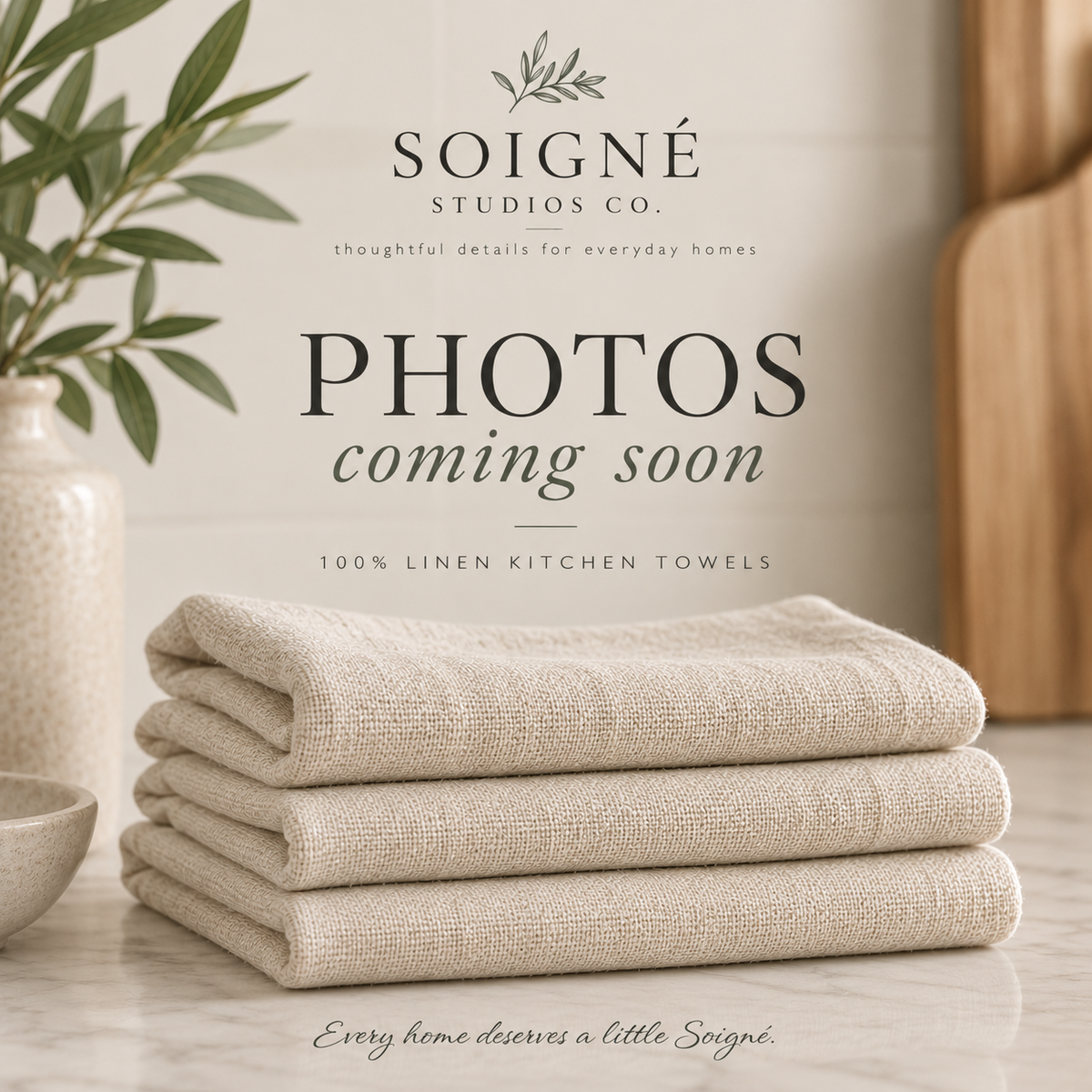 Stonewashed Linen Hand Towel